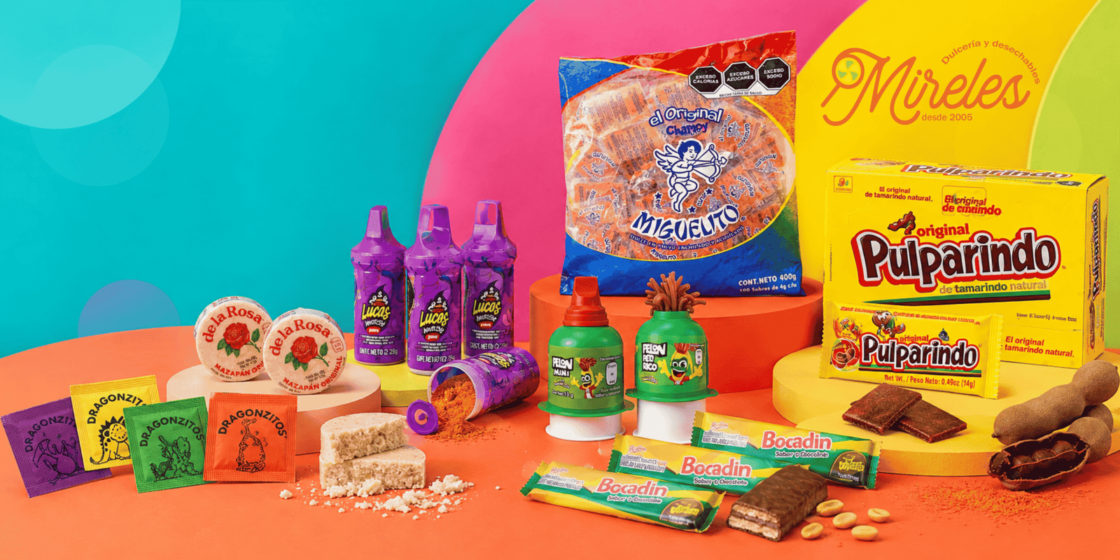 Productos para celebrar y compartir disponibles en Distribuidora Mireles