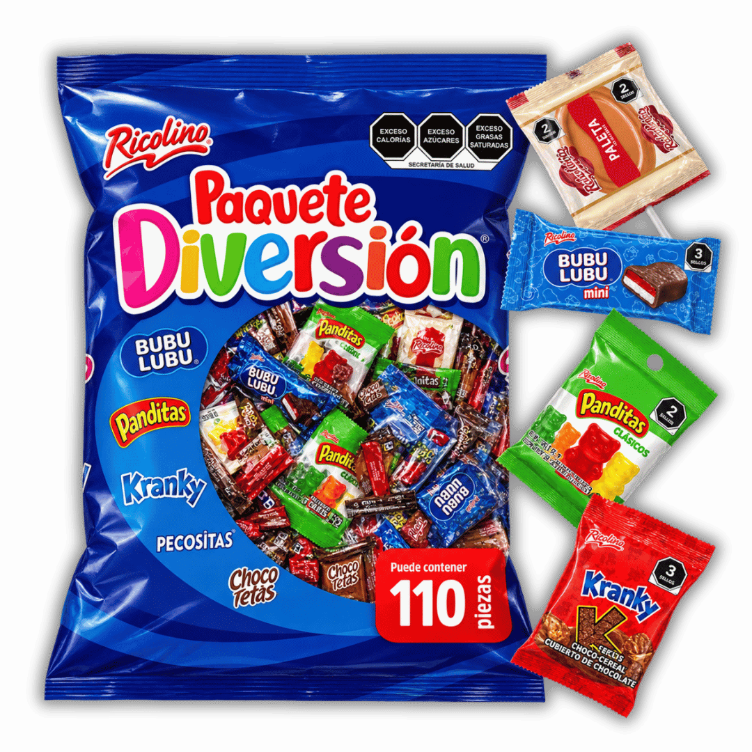 Dulces para piñata, bolos y aguinaldos en Distribuidora Mireles