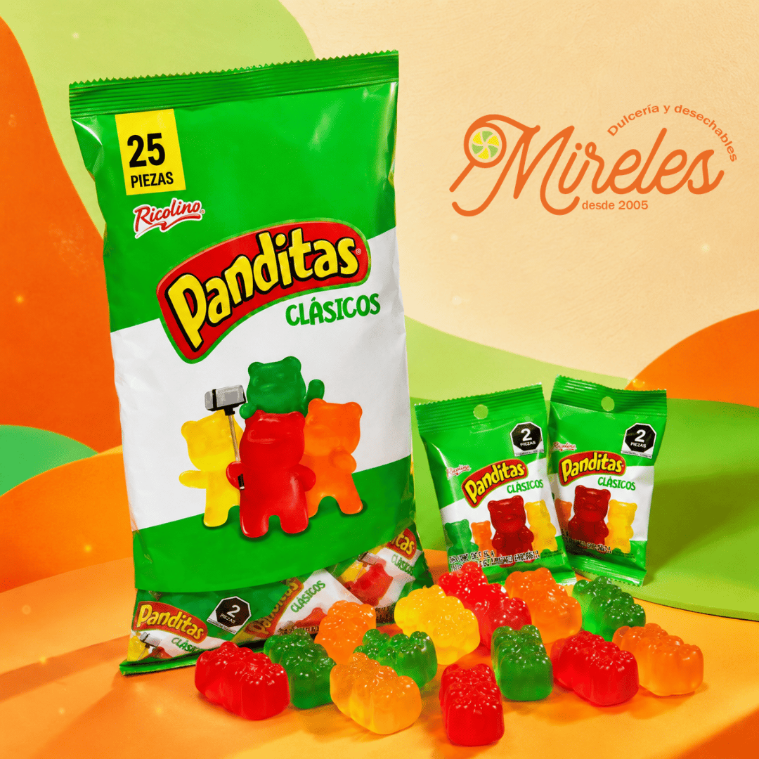 Gomitas Panditas disponibles en Distribuidora Mireles en Romita